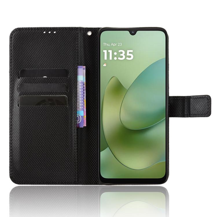 For Motorola Moto G06 / G06 Power Diamond Texture Leather Phone Case