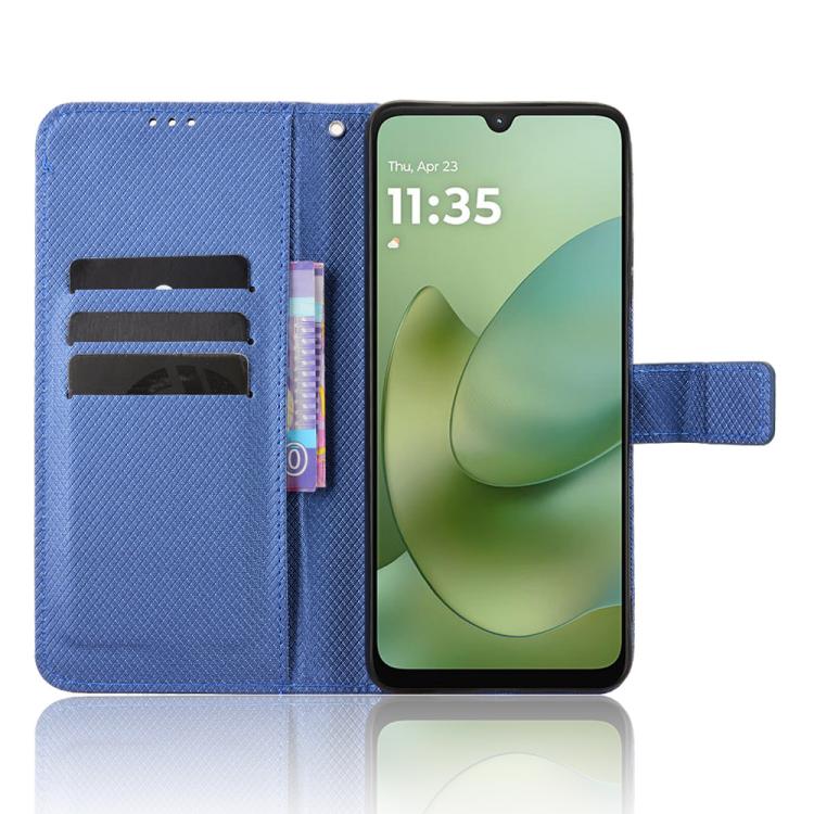 For Motorola Moto G06 / G06 Power Diamond Texture Leather Phone Case