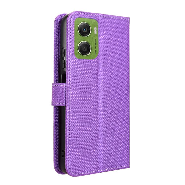 For Motorola Moto G06 / G06 Power Diamond Texture Leather Phone Case