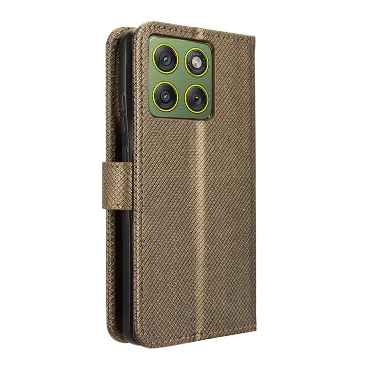 For Motorola Edge 70 5G Diamond Texture Leather Phone Case
