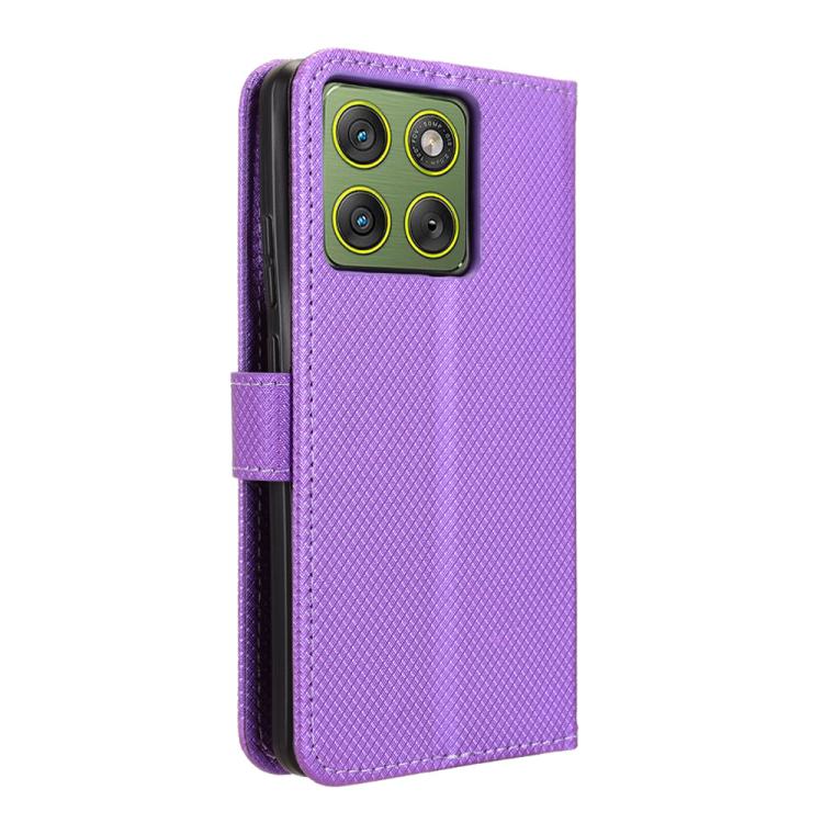 For Motorola Edge 70 5G Diamond Texture Leather Phone Case