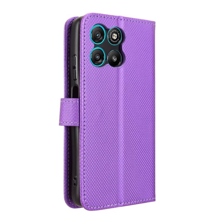For Motorola Moto G67 Power / G57 Power Diamond Texture Leather Phone Case