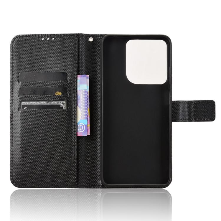 For Motorola Moto G17 / G17 Power 4G Diamond Texture Leather Phone Case
