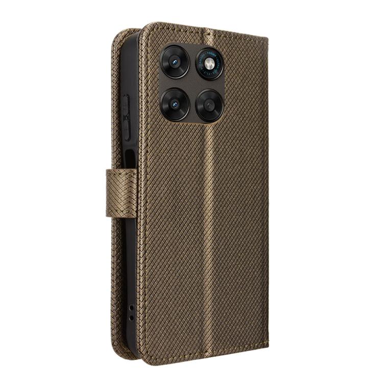 For Motorola Moto G67 / G77 5G Diamond Texture Leather Phone Case