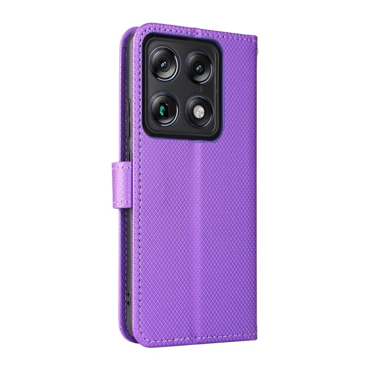 For Motorola Moto X70 Air Pro / Signature 5G Diamond Texture Leather Phone Case
