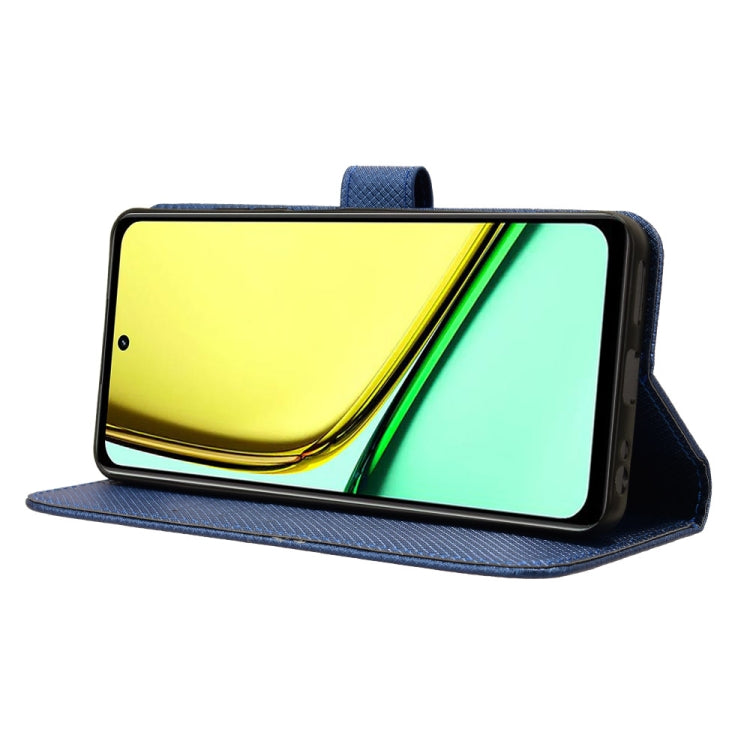 For Realme 12 Lite 4G Diamond Texture Leather Phone Case