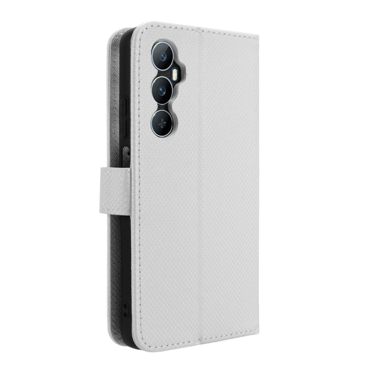 For Realme C65 4G Diamond Texture Leather Phone Case