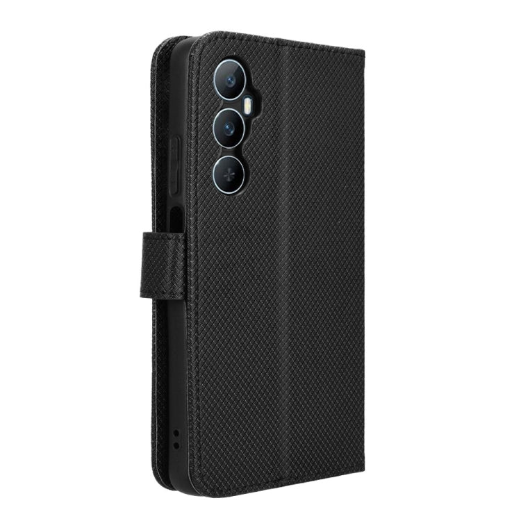 For Realme C65 4G Diamond Texture Leather Phone Case