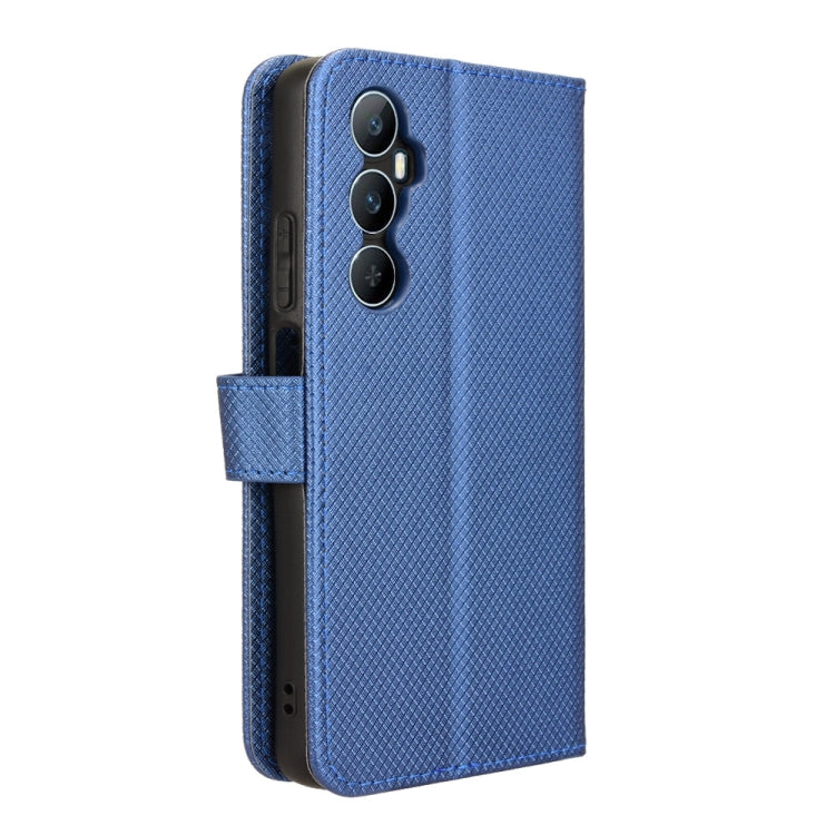 For Realme C65 4G Diamond Texture Leather Phone Case