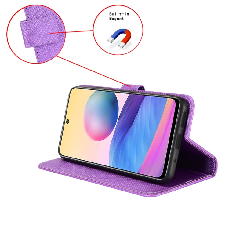 For Realme C65 4G Diamond Texture Leather Phone Case