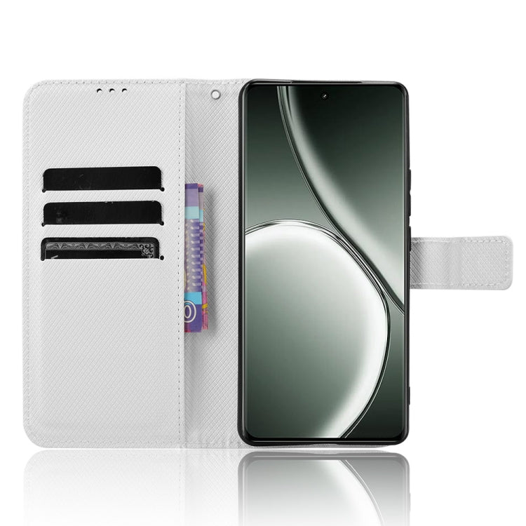 For Realme GT Neo6 SE 5G Diamond Texture Leather Phone Case