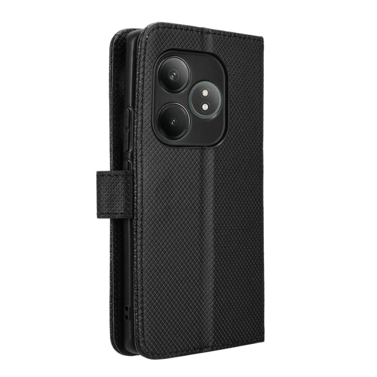 For Realme GT Neo6 SE 5G Diamond Texture Leather Phone Case
