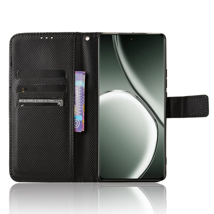 For Realme GT Neo6 SE 5G Diamond Texture Leather Phone Case