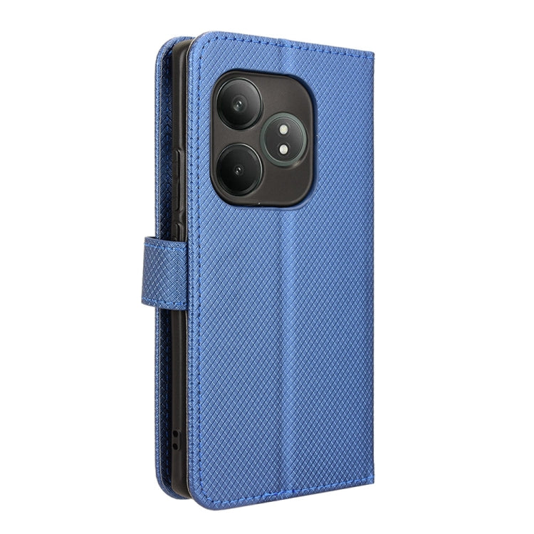For Realme GT Neo6 SE 5G Diamond Texture Leather Phone Case