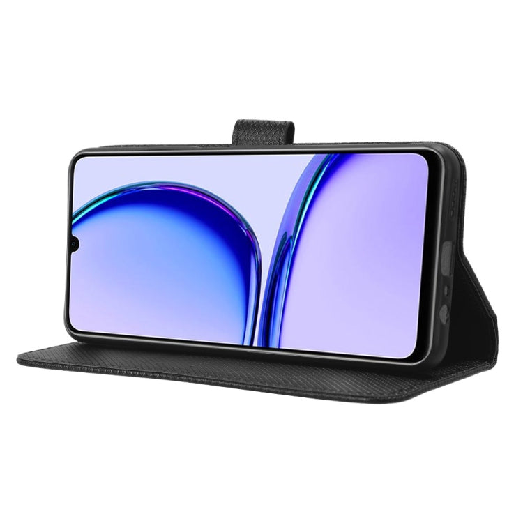 For Realme Note 50 4G Diamond Texture Leather Phone Case