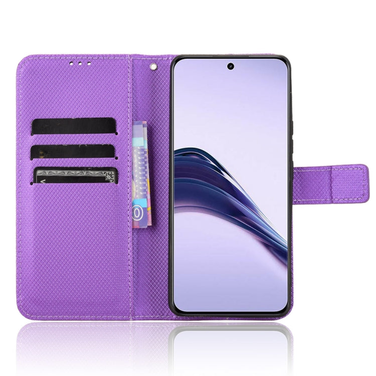 For Realme 13 Pro 5G / 13 Pro+ 5G Diamond Texture Leather Phone Case