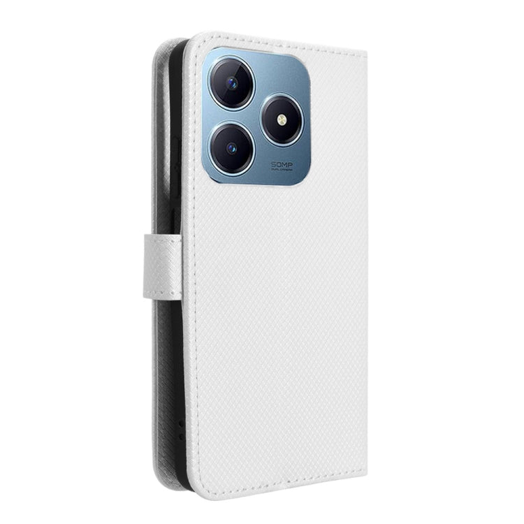 For Realme C63 4G / C61 4G / Narzo N63 4G Diamond Texture Leather Phone Case