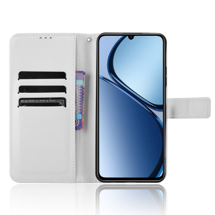 For Realme C63 4G / C61 4G / Narzo N63 4G Diamond Texture Leather Phone Case