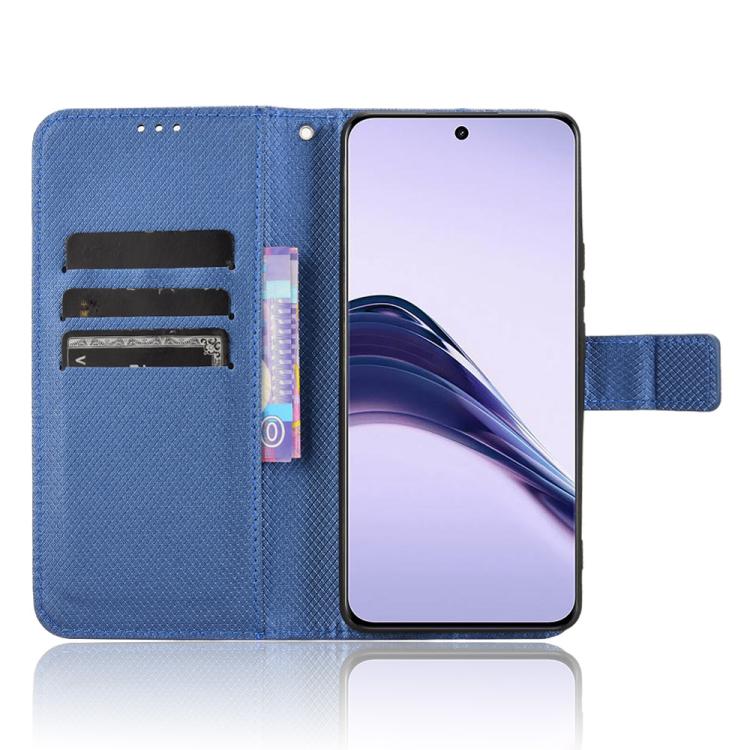 For Realme 13+ 5G Global Diamond Texture Leather Phone Case