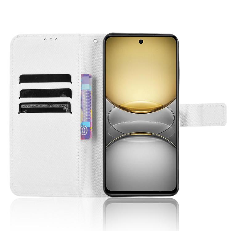 For Realme C75 4G Diamond Texture Leather Phone Case