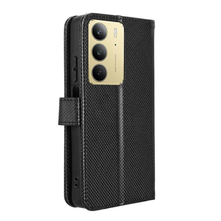 For Realme C75 4G Diamond Texture Leather Phone Case