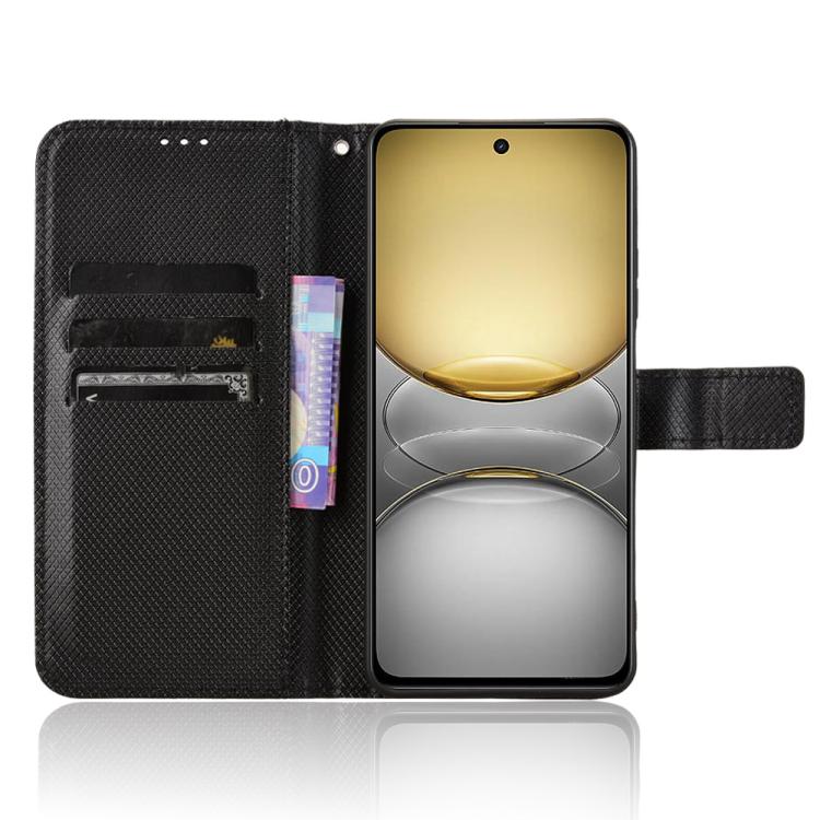 For Realme C75 4G Diamond Texture Leather Phone Case