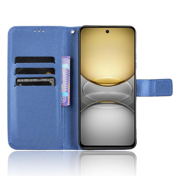 For Realme C75 4G Diamond Texture Leather Phone Case