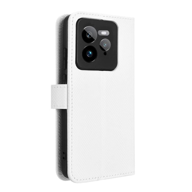 For Realme GT 7 Pro 5G Diamond Texture Leather Phone Case