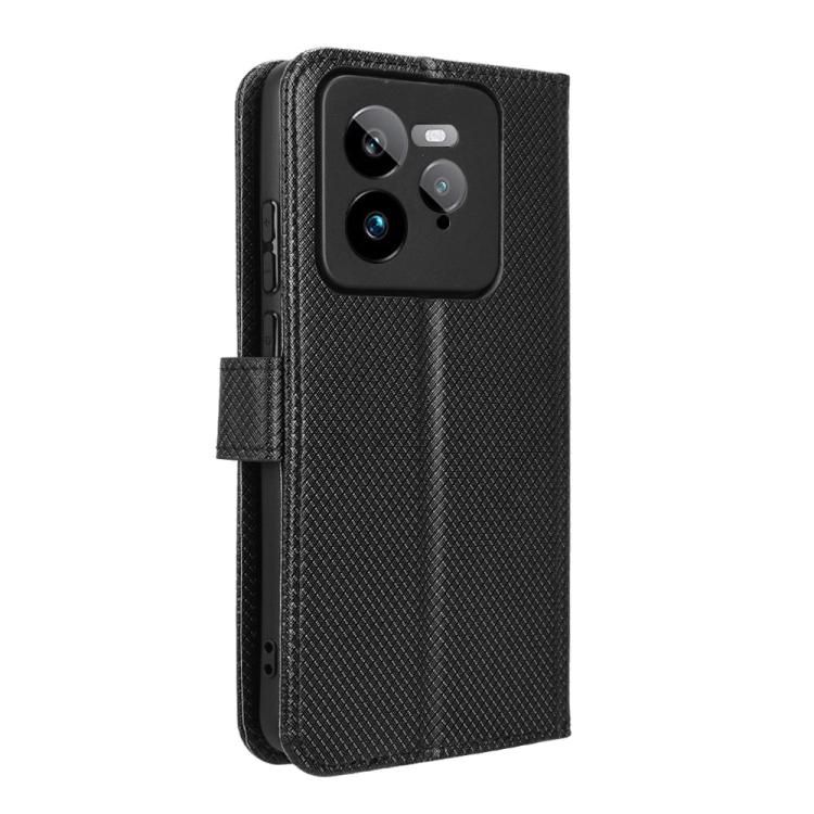 For Realme GT 7 Pro 5G Diamond Texture Leather Phone Case