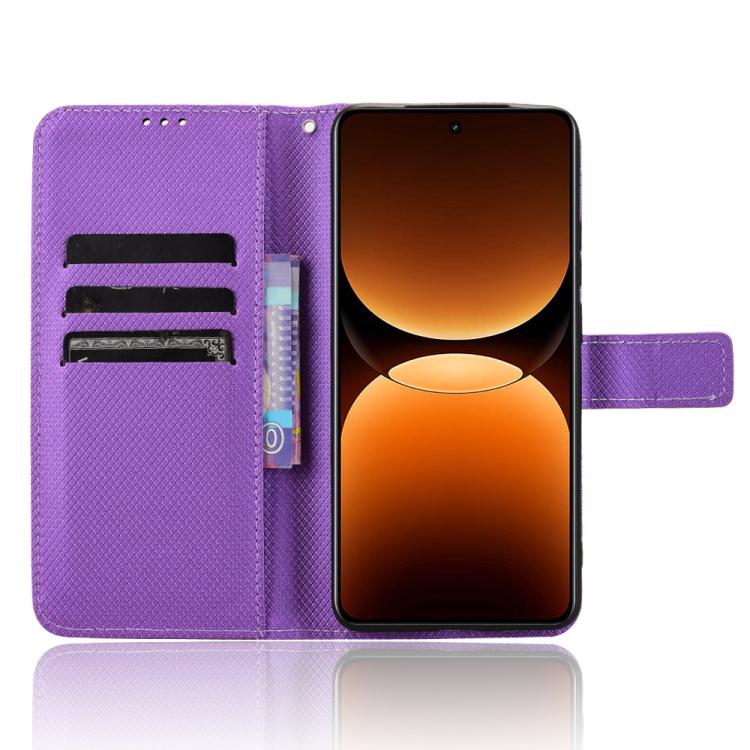 For Realme GT 7 Pro 5G Diamond Texture Leather Phone Case