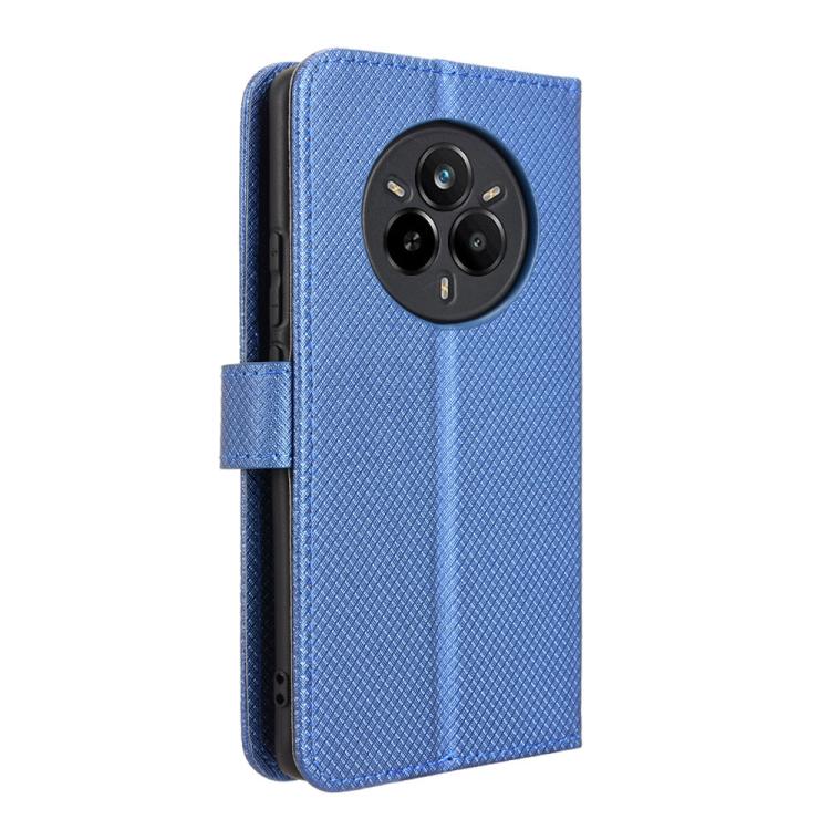 For Realme 14 Pro 5G Diamond Texture Leather Phone Case