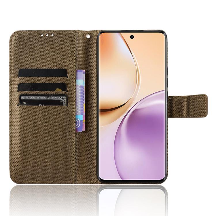For Realme 14 Pro 5G Diamond Texture Leather Phone Case