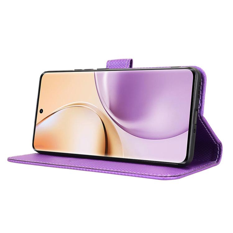 For Realme 14 Pro 5G Diamond Texture Leather Phone Case