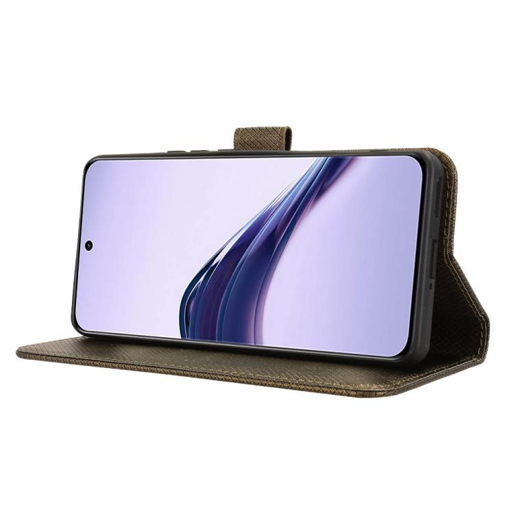 For Realme 14 Pro Lite 5G Diamond Texture Leather Phone Case