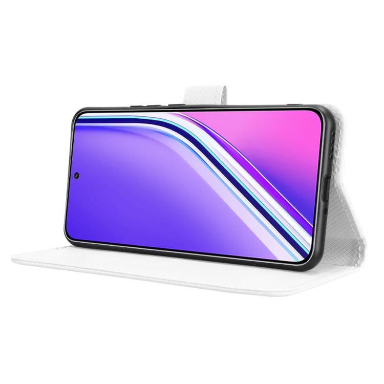 For Realme P3 Pro 5G Diamond Texture Leather Phone Case