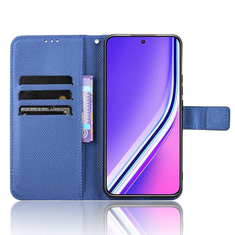 For Realme P3 Pro 5G Diamond Texture Leather Phone Case