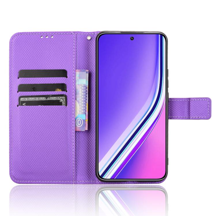 For Realme P3 Pro 5G Diamond Texture Leather Phone Case