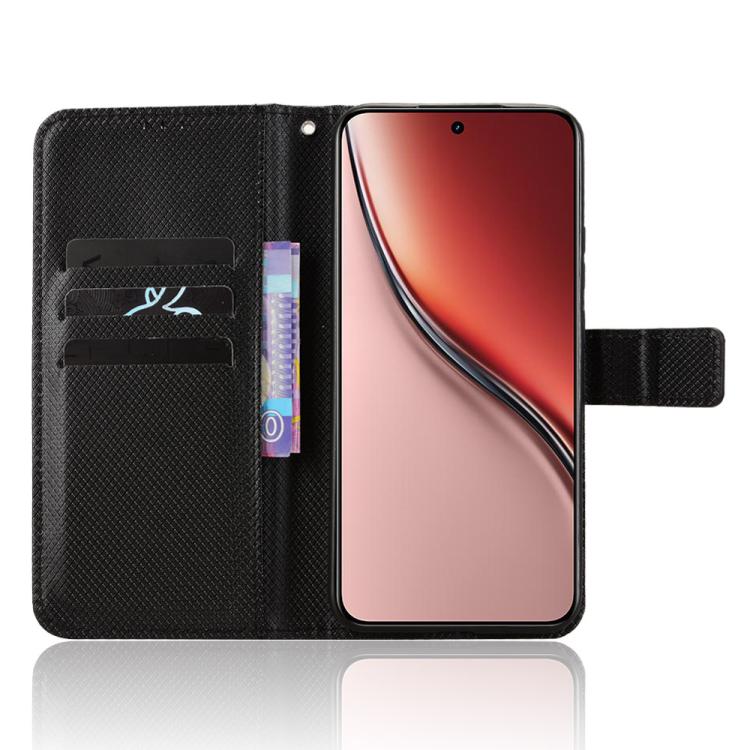 For Realme P3 Ultra 5G Diamond Texture Leather Phone Case