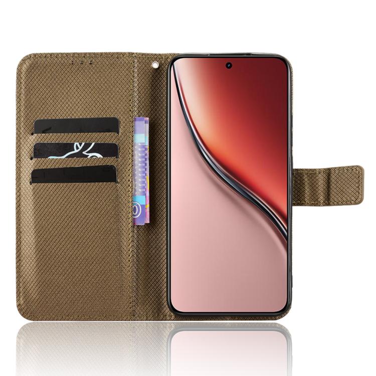 For Realme P3 Ultra 5G Diamond Texture Leather Phone Case