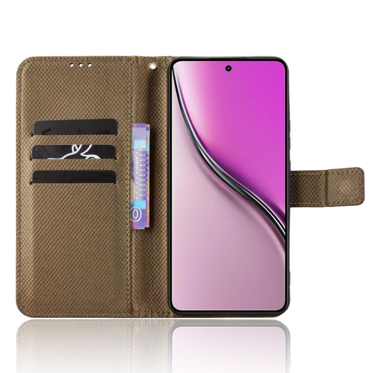 For Realme P3 5G / Neo7x 5G Diamond Texture Leather Phone Case