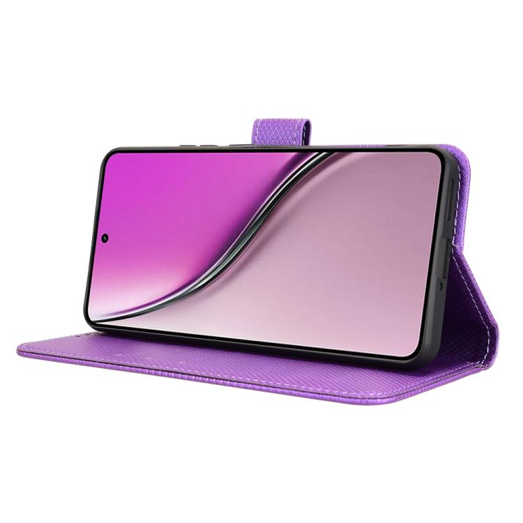 For Realme P3 5G / Neo7x 5G Diamond Texture Leather Phone Case
