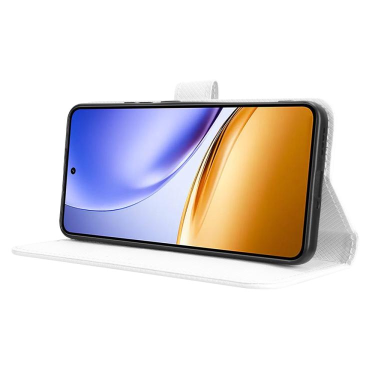 For Realme 14 5G Diamond Texture Leather Phone Case