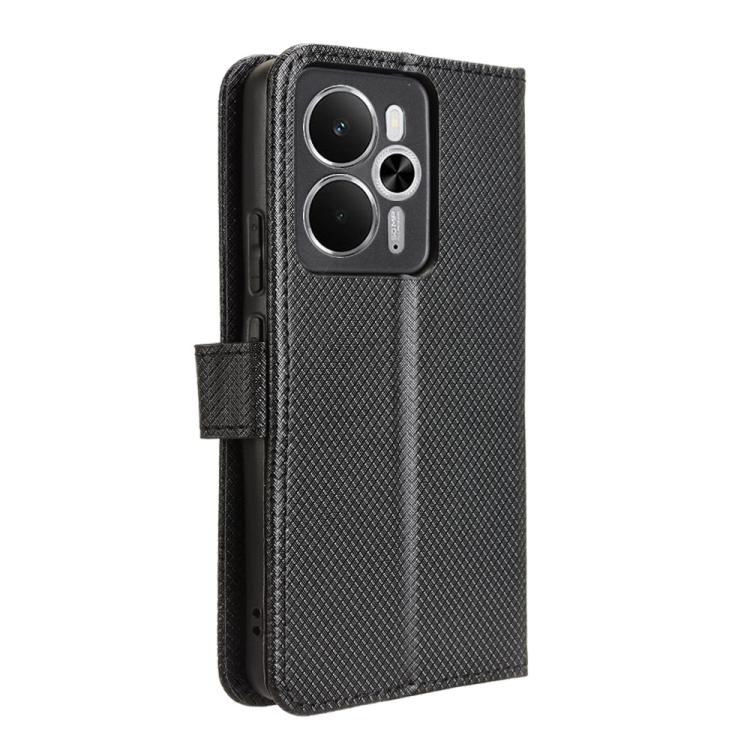 For Realme 14 5G Diamond Texture Leather Phone Case