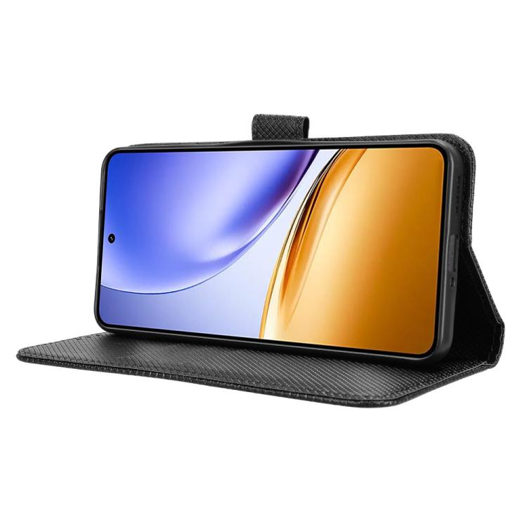 For Realme 14 5G Diamond Texture Leather Phone Case