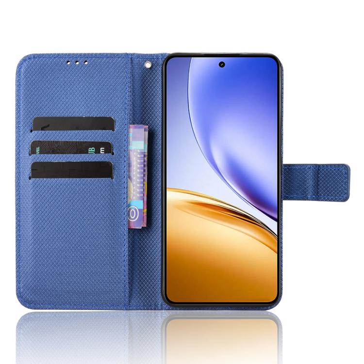 For Realme 14 5G Diamond Texture Leather Phone Case