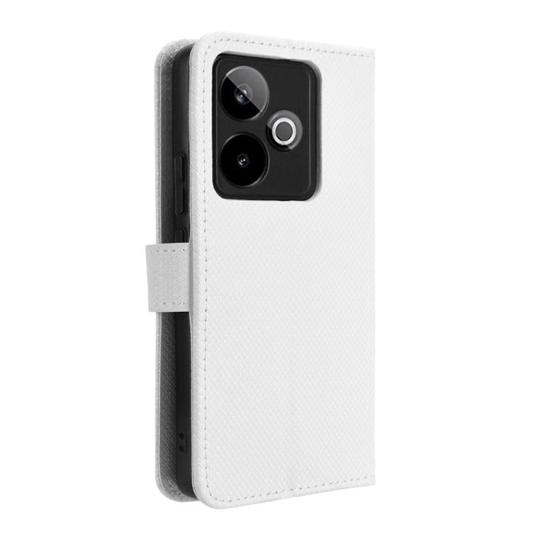 For Realme GT 7 5G Diamond Texture Leather Phone Case