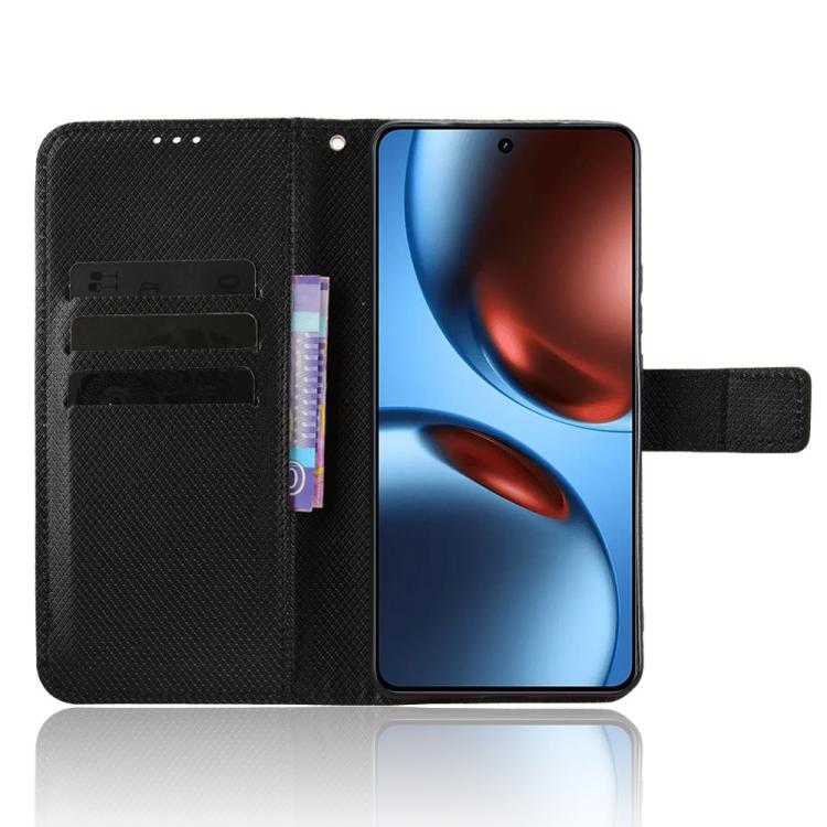 For Realme GT 7 5G Diamond Texture Leather Phone Case