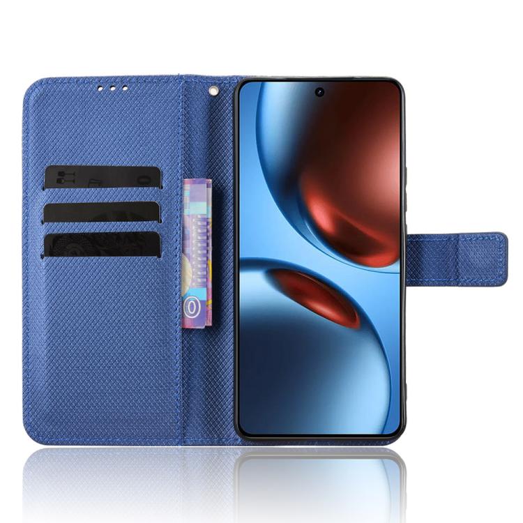 For Realme GT 7 5G Diamond Texture Leather Phone Case