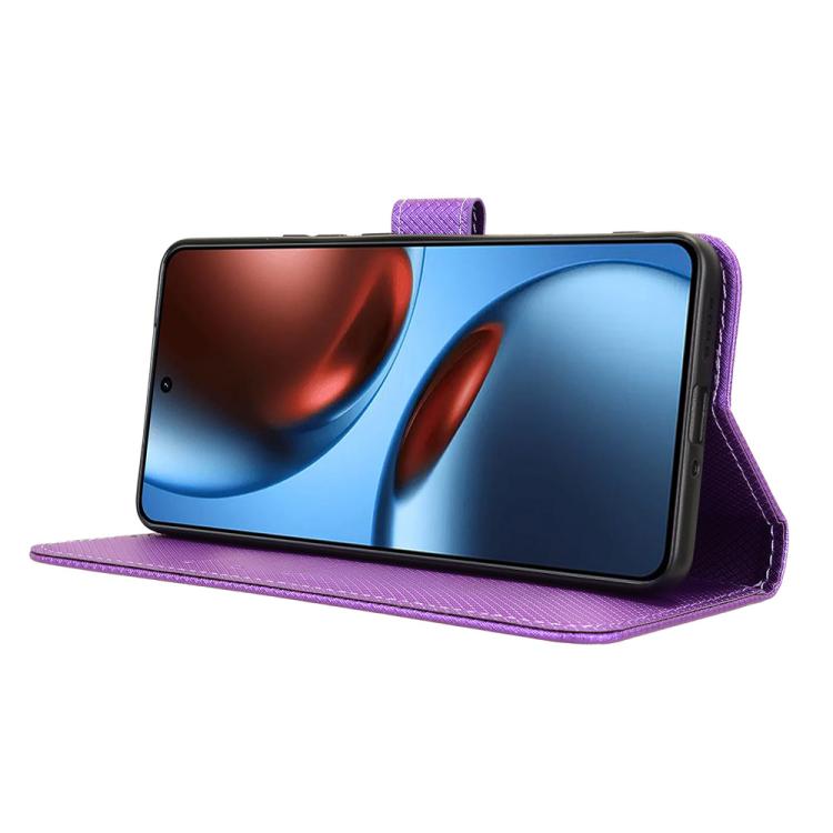 For Realme GT 7 5G Diamond Texture Leather Phone Case