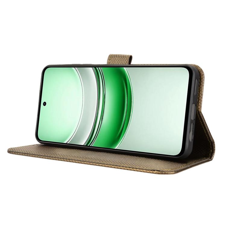 For Realme C71 4G Diamond Texture Leather Phone Case